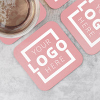 Custom Promotional Business Logo Branded Pink