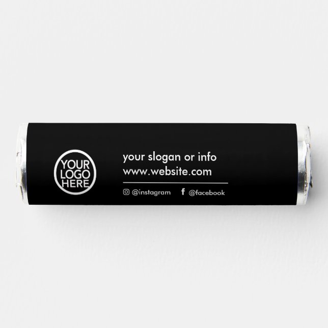 Custom Promotional Business Logo Breath Savers® Mints (Front)