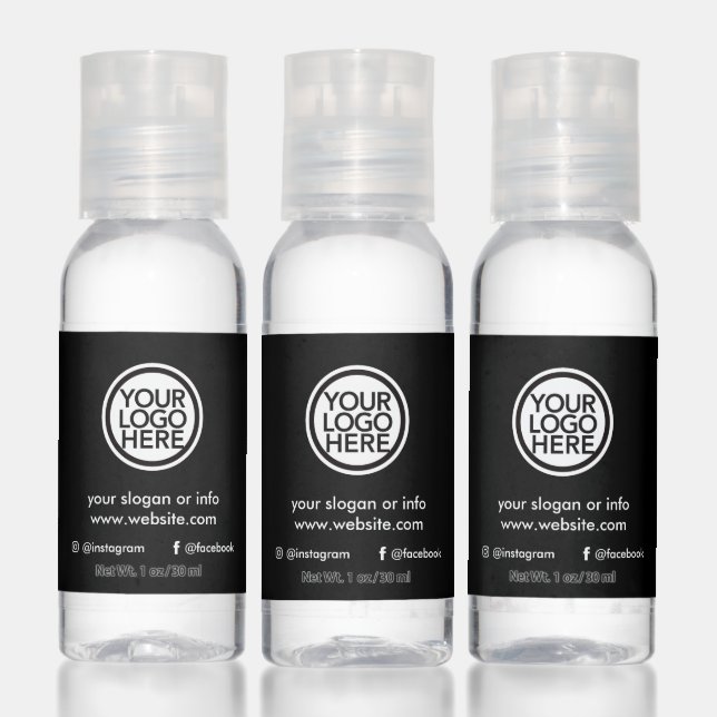 Custom Promotional Business Logo Hand Sanitizer (Set)