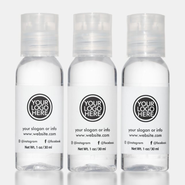 Custom Promotional Business Logo Hand Sanitizer (Set)