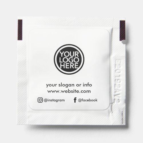 Custom Promotional Business Logo Hand Sanitizer Packet