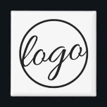 Custom Promotional Business Logo Magnet<br><div class="desc">Custom Magnet featuring your business logo.  These magnets make great promotional items for giving to clients,  employees or as swag at trade shows and corporate events.</div>