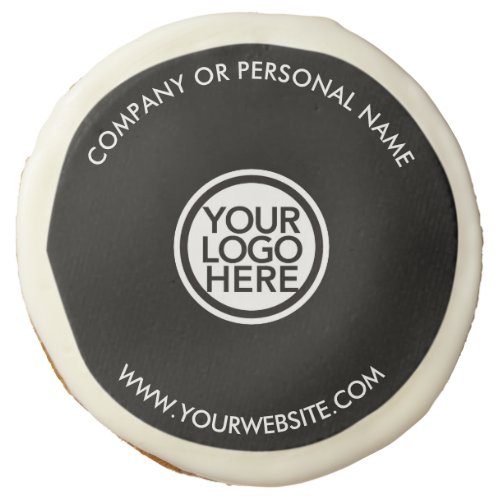 Custom Promotional Business Logo Sugar Cookie