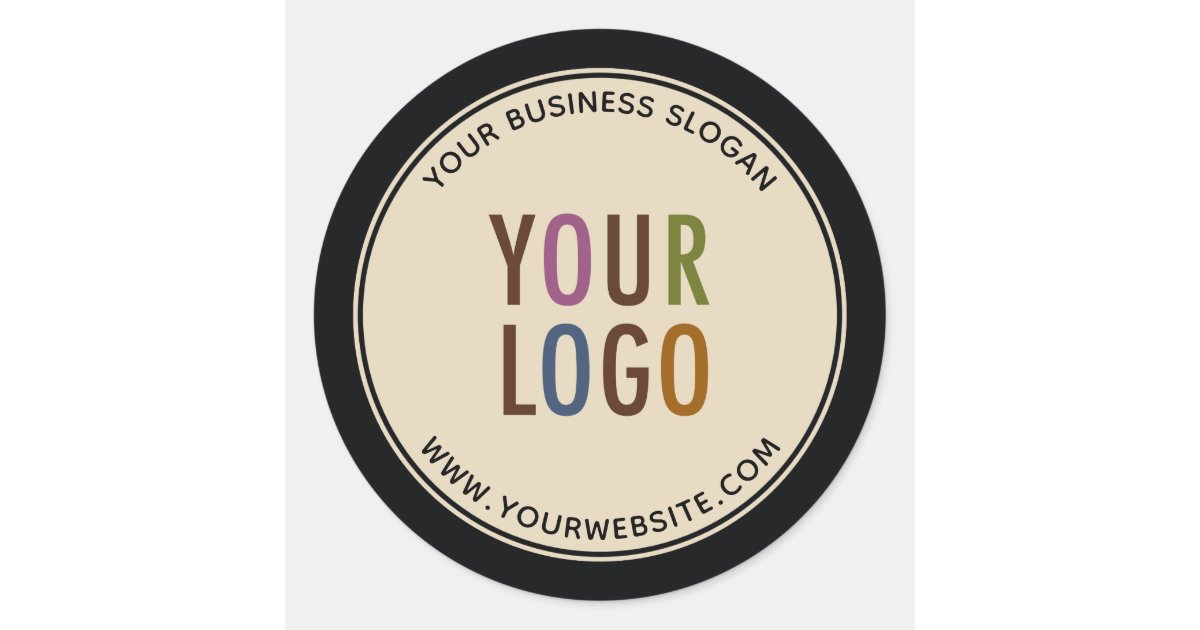 Custom Promotional Business Stickers Company Logo