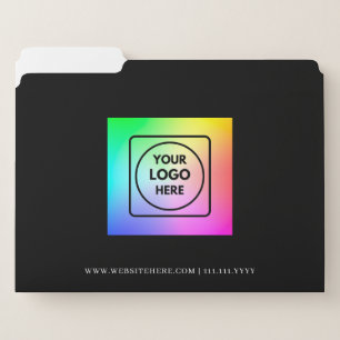 Custom Promotional Company Logo Binder