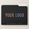 Custom Promotional File Folders with Company Logo