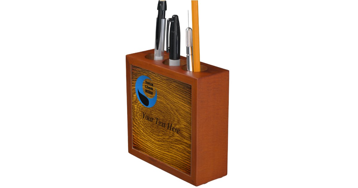 Custom Promotional Gift For Office Desk Organizer Zazzle