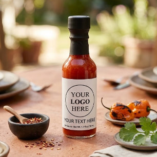 Custom Promotional Logo Hot Sauces