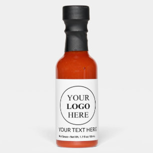 Custom Promotional Logo Hot Sauces