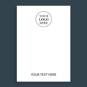 Custom Promotional Logo Letterhead