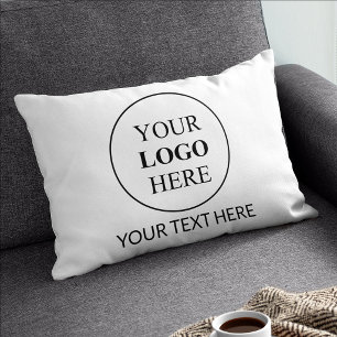 Custom Promotional Logo – No Minimum Order Accent Pillow