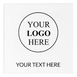 Custom Promotional Logo – No Minimum Order Acrylic Print