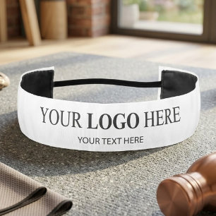 Custom Promotional Logo – No Minimum Order Athletic Headband