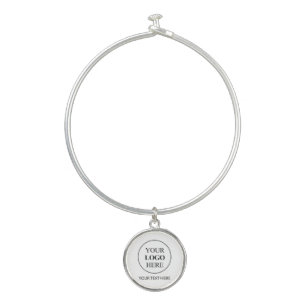 Custom Promotional Logo – No Minimum Order Bangle Bracelet