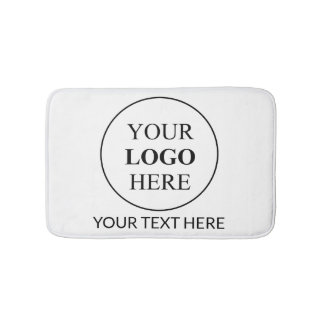 Custom Promotional Logo – No Minimum Order Bath Mat