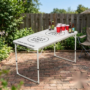 Custom Promotional Logo – No Minimum Order Beer Pong Table
