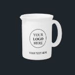 Custom Promotional Logo – No Minimum Order Beverage Pitcher<br><div class="desc">✨ Promote your business easily! Get custom promotional items 🛍️ with your logo 🖋️ – no minimum order required. Perfect for marketing,  events 🎉,  and corporate branding 🚀. Personalized just for your business!</div>