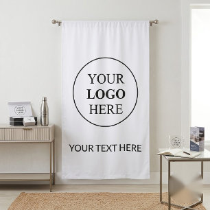 Custom Promotional Logo – No Minimum Order Blackout Curtains