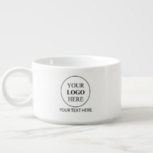 Custom Promotional Logo – No Minimum Order Bowl