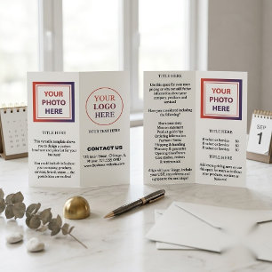 Custom Promotional Logo – No Minimum Order Brochure