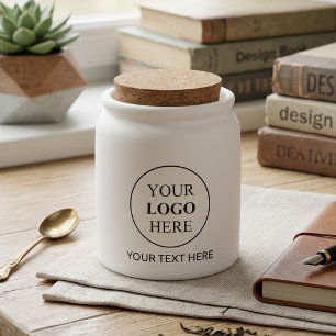 Custom Promotional Logo – No Minimum Order Candy Jar