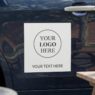 Custom Promotional Logo – No Minimum Order Car Magnet