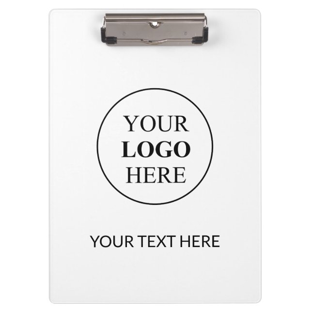 Custom Promotional Logo – No Minimum Order Clipboard (Front)