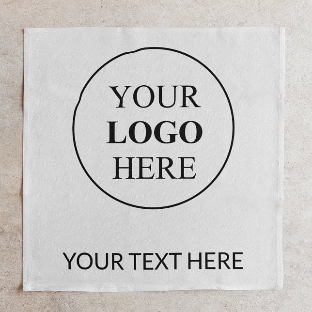 Custom Promotional Logo – No Minimum Order Cloth Napkin (Creator Uploaded)