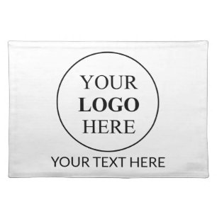 Custom Promotional Logo – No Minimum Order Cloth Placemat