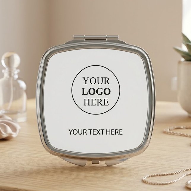 Custom Promotional Logo – No Minimum Order Compact Mirror (Creator Uploaded)