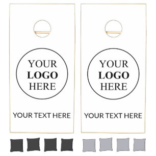 Custom Promotional Logo – No Minimum Order Cornhole Set