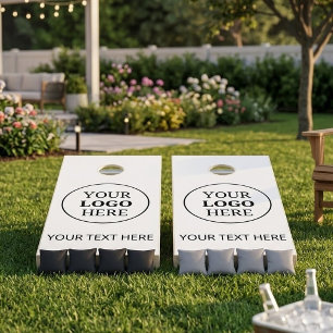 Custom Promotional Logo – No Minimum Order Cornhole Set