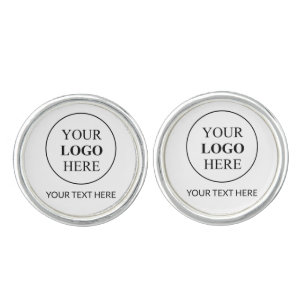 Custom Promotional Logo – No Minimum Order Cufflinks