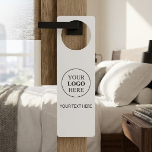 Custom Promotional Logo – No Minimum Order Door Hanger