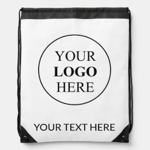 Custom Promotional Logo – No Minimum Order Drawstring Bag