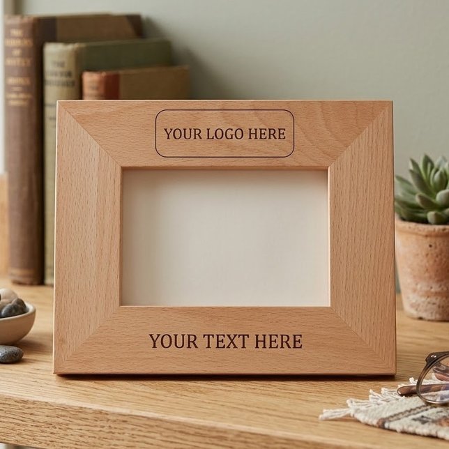 Custom Promotional Logo – No Minimum Order Engraved Frames (Creator Uploaded)