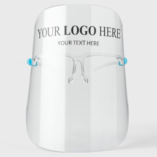 Custom Promotional Logo – No Minimum Order Face Shield