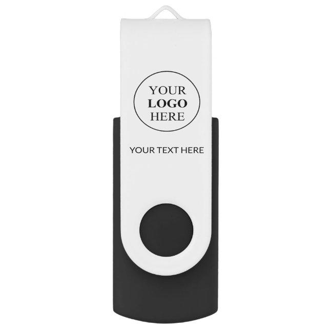 Custom Promotional Logo – No Minimum Order Flash Drive (Front Vertical)