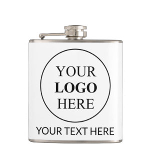Custom Promotional Logo – No Minimum Order Flask