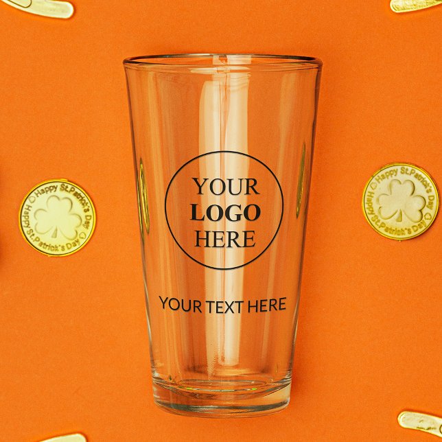 Custom Promotional Logo – No Minimum Order Glass (Creator Uploaded)