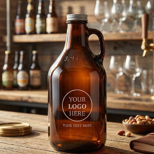Custom Promotional Logo – No Minimum Order Growler