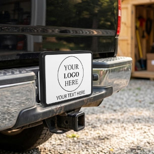 Custom Promotional Logo – No Minimum Order Hitch Cover