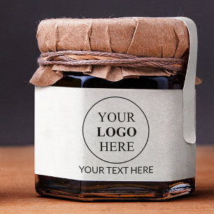 Custom Promotional Logo – No Minimum Order Honey Jar Favors
