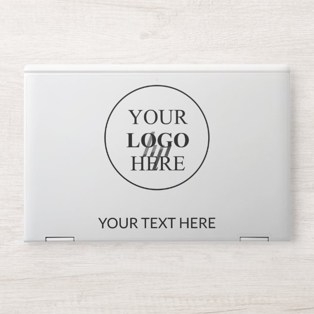 Custom Promotional Logo – No Minimum Order HP Laptop Skin (Front)
