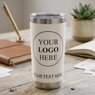Custom Promotional Logo – No Minimum Order Insulated Tumbler