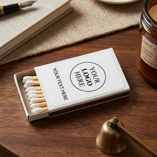 Custom Promotional Logo – No Minimum Order Matchboxes