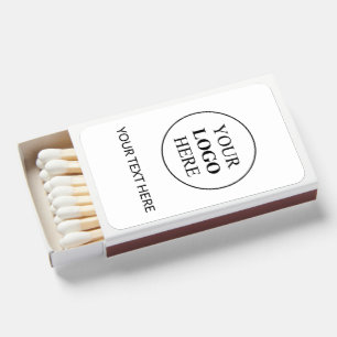 Custom Promotional Logo – No Minimum Order Matchboxes