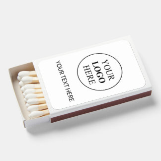 Custom Promotional Logo – No Minimum Order Matchboxes