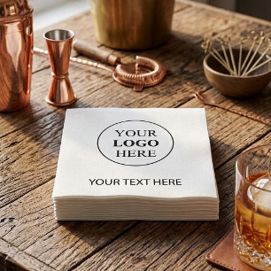 Custom Promotional Logo – No Minimum Order Napkins