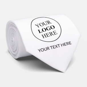 Custom Promotional Logo – No Minimum Order Neck Tie